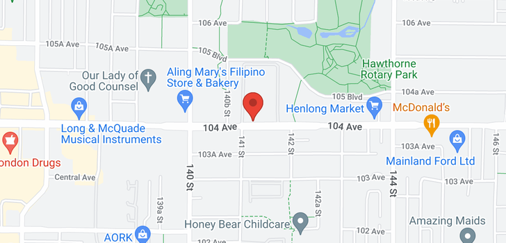 map of 64 14123 104 AVENUE